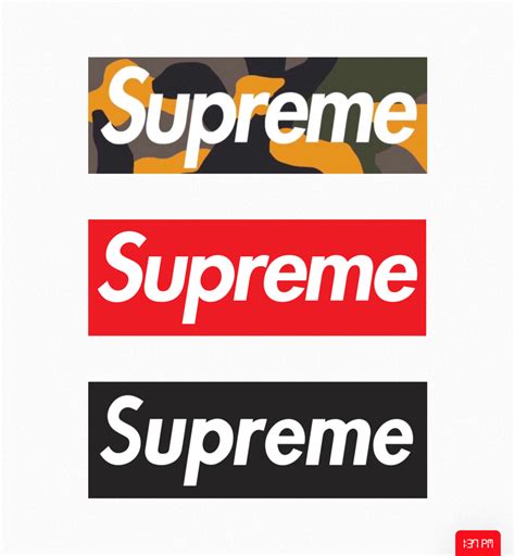 the supreme box logo